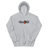 VelvisCali SoCal Orange Stipple Logo Pullover Hoodie