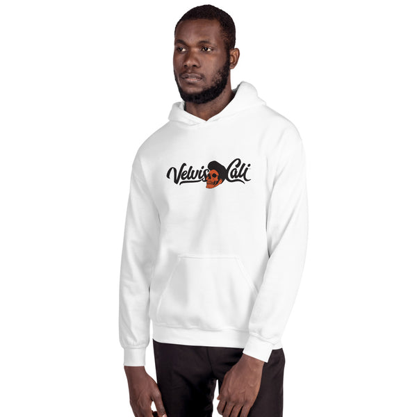 VelvisCali SoCal Orange Logo Pullover Hoodie