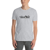 VelvisCali Grey + White Logo Tee